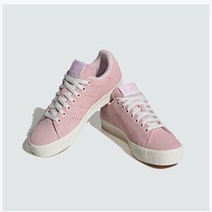adidas Pink Suede Stan Smith CS Shoes